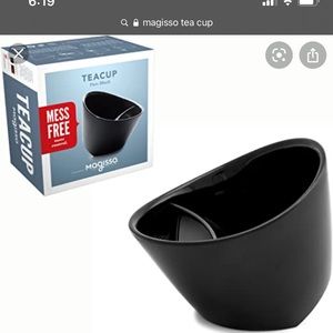 Magisso TEACUP in Pure Black